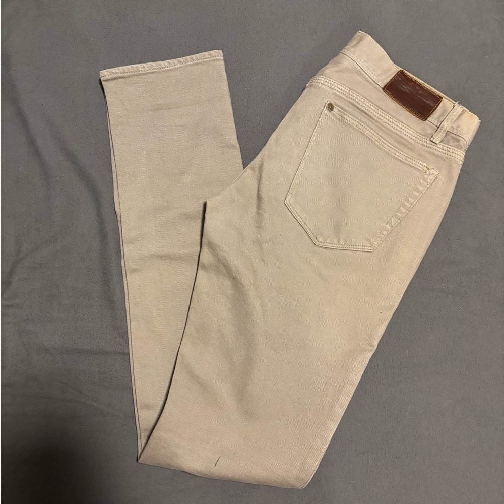 Madewell Slimming Jeans size 27 in Beige